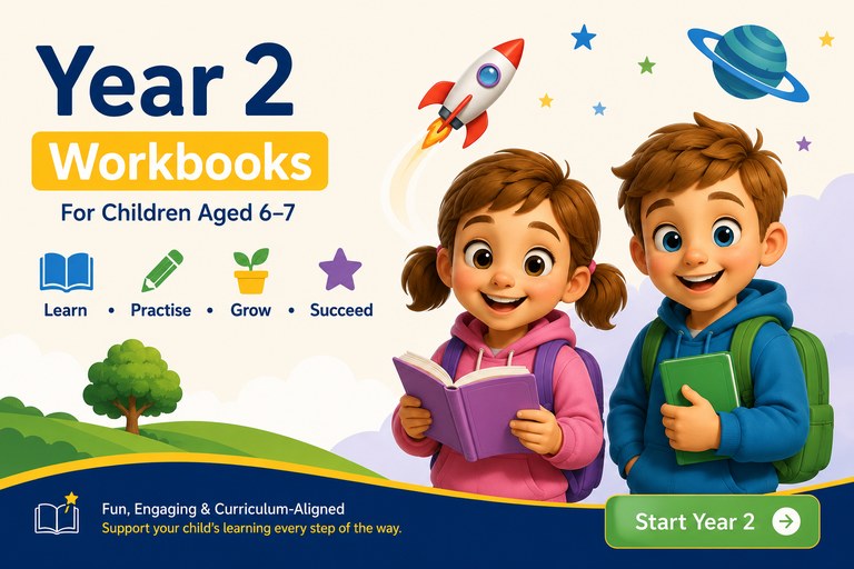 Year 2 Workbooks — available now