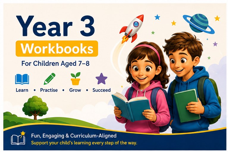 Year 3 Workbooks — available now
