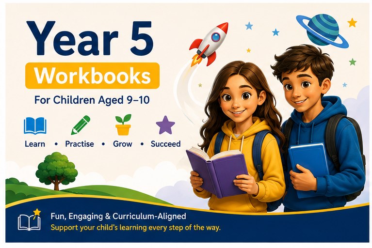 Year 5 Workbooks — available now, recently updated